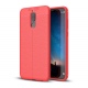 Θήκη Huawei Mate 10 Lite Litchi Texture Soft TPU-Red
