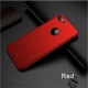 Θήκη iPhone 8 plus 5.5" IPAKY Original Full Protection PC Matte Cover + Screen Protector-Red