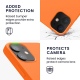 KWmobile Soft Flexible Rubber Cover - Θήκη Σιλικόνης Apple iPhone 12 mini - Cosmic Orange (52640.150)