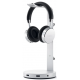 Satechi Aluminum USB Headphone Stand - Βάση για Ακουστικά Κεφαλής με Θύρες 3 x USB-A / 1 x Type-C / 1 x 3.5mm Jack - Silver (ST-UCHSHS)