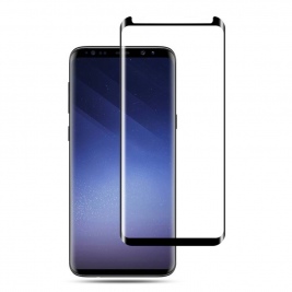 Tempered glass 3D Curved MOCOLO (small size for cases) Samsung Galaxy S9-Black