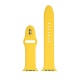 Crong Liquid Λουράκι Premium Σιλικόνης Apple Watch SE/8/7/6/5/4 (41/40mm) - Yellow (CRG-40LQB-YEL)