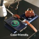 Elago MagSafe Charging Tray Duo - Βάση Σιλικόνης για τον Ασύρματο Φορτιστή MagSafe & Φορτιστή Apple Watch - Jean Indigo (EMSTRAY-DUO-JIN)