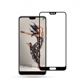 Tempered Glass Full Cover MOCOLO for Huawei P20-Black