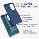 KWmobile Θήκη Σιλικόνης Honor 50 Pro - Soft Flexible Rubber Cover - Teal Matte (55482.57)