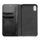 Θήκη iphone XS Max genuine Leather QIALINO Classic Wallet Case-Black