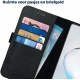 Rosso Deluxe Δερμάτινη Θήκη Πορτοφόλι Samsung Galaxy Note 10 Lite - Black (8719246233708)