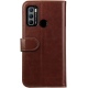 Rosso Element PU Θήκη Πορτοφόλι Motorola Moto G60S - Brown (8719246339714)