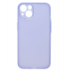 Vivid Θήκη Σιλικόνης Slim Apple iPhone 13 - Transparent / Purple (VISLIM196PUR)
