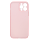 Vivid Θήκη Σιλικόνης Slim Apple iPhone 13 Pro Max - Transparent / Pink (VISLIM198PK)