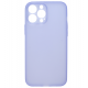 Vivid Θήκη Σιλικόνης Slim Apple iPhone 13 Pro Max - Transparent / Purple (VISLIM198PUR)