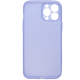 Vivid Θήκη Σιλικόνης Slim Apple iPhone 13 Pro Max - Transparent / Purple (VISLIM198PUR)
