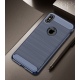Θήκη iphone XR IPAKY Original Carbon Flexible Cover-blue
