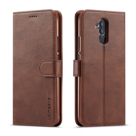 Θήκη Huawei Mate 20 Lite LC.IMEEKE Wallet leather stand Case-coffee