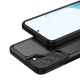 Crong Διάφανη Θήκη Hybrid Samsung Galaxy S22 Plus 5G - Black (CRG-HCLC-SGS22P-BLK)