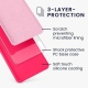 KWmobile Soft Flexible Rubber Cover - Θήκη Σιλικόνης Samsung Galaxy S9 - Neon Pink (44182.77)