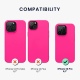 KWmobile Soft Slim Flexible Rubber Cover - Θήκη Σιλικόνης Apple iPhone 14 Pro - Neon Pink (59081.77)