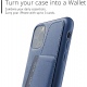 MUJJO Full Leather Wallet Case - Δερμάτινη Θήκη-Πορτοφόλι Apple iPhone 11 Pro Max - Blue (MUJJO-CL-004-BL)