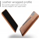 MUJJO Full Leather Wallet Case - Δερμάτινη Θήκη-Πορτοφόλι Apple iPhone 11 Pro Max - Tan (MUJJO-CL-004-TN)