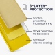 KWmobile Soft Flexible Rubber Cover - Θήκη Σιλικόνης Google Pixel 7 - Radiant Yellow (59451.165)