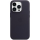Official Apple Leather Case - Δερμάτινη Θήκη με MagSafe Apple iPhone 14 Pro - Ink (MPPJ3ZM/A)