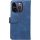 Rosso Element PU Θήκη Πορτοφόλι Apple iPhone 14 Pro - Blue (8719246369490)