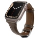 Spigen Cyrill Kajuk - Δερμάτινο Λουράκι Apple Watch SE/8/7/6/5/4 (41/40mm) - Khaki (AMP05441)