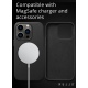 MUJJO Full Leather Case - Δερμάτινη Θήκη MagSafe - Apple iPhone 14 Pro - Black (MUJJO-CL-027-BK)