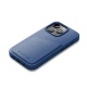 MUJJO Full Leather Wallet Case - Δερμάτινη Θήκη-Πορτοφόλι Apple iPhone 14 Pro - Blue (MUJJO-CL-028-BL)