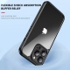 Θήκη IPAKY iPhone 14 Pro Max 6.7" Anti-fingerprint Detachable 2-in-1 Hard PC+TPU Cover-Black