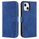 Θήκη iphone 14 Plus AZNS Wallet PU Leather Stand-Blue