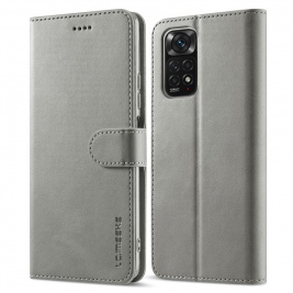 Θήκη Xiaomi Redmi Note 11 Pro LC.IMEEKE Wallet Leather Stand-Grey