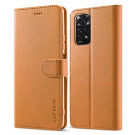 Θήκη Xiaomi Redmi Note 11 Pro LC.IMEEKE Wallet Leather Stand-Brown