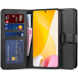 Tech-Protect Wallet - Θήκη Πορτοφόλι Xiaomi 12 Lite - Black (9490713930144)