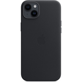 Official Apple Leather Case - Δερμάτινη Θήκη με MagSafe Apple iPhone 14 Plus - Midnight (MPP93ZM/A)