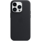 Official Apple Leather Case - Δερμάτινη Θήκη με MagSafe Apple iPhone 14 Pro - Midnight (MPPG3ZM/A)