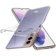 HappyCase Διάφανη Θήκη Σιλικόνης Samsung Galaxy S21 5G - Glitter Print (8719246323249)