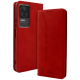 Bodycell Θήκη - Πορτοφόλι Xiaomi Poco F4 - Red (5206015000096)