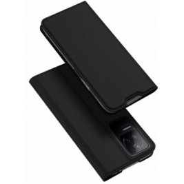 Duxducis SkinPro Θήκη Πορτοφόλι Xiaomi Poco F4 - Black (6934913035269)