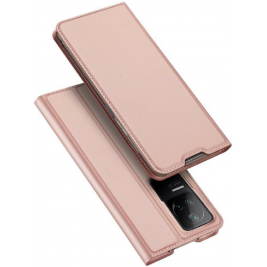 Duxducis SkinPro Θήκη Πορτοφόλι Xiaomi Poco F4 - Pink (6934913035283)
