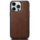 iCarer Oil Wax Leather Cover - Δερμάτινη Θήκη με TPU Bumper - Apple iPhone 14 Pro Max - Brown (WMI14220720-BN)