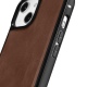 iCarer Oil Wax Leather Cover - Δερμάτινη Θήκη με TPU Bumper - Apple iPhone 14 - Brown (WMI14220717-BN)