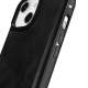 iCarer Oil Wax Leather Cover - Δερμάτινη Θήκη με TPU Bumper - Apple iPhone 14 Pro Max - Black (WMI14220720-BK)