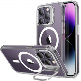 ESR Classic Kickstand Hybrid HaloLock - Διάφανη Ανθεκτική MagSafe Θήκη Apple iPhone 14 Pro - Clear (4894240161548)