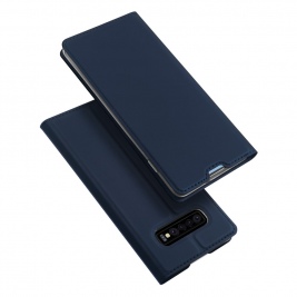 Θήκη Samsung Galaxy S10 Plus DUX DUCIS Skin Pro Series Leather Flip Case -Blue