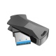 Hoco Pendrive UD5 Wisdom 128GB USB 3.0 Stick-Γκρι