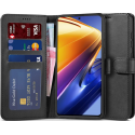 Tech-Protect Wallet - Θήκη Πορτοφόλι Xiaomi Poco F4 - Black (9589046924248)