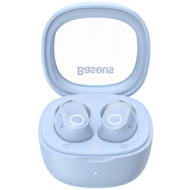Baseus TWS Bowie WM02 - Ασύρματα Ακουστικά Bluetooth Με Θήκη Φόρτισης - Blue (NGTW180003)