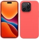 KWmobile Soft Flexible Rubber Cover - Θήκη Σιλικόνης Apple iPhone 14 Pro - Neon Coral (59073.103)