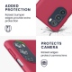 KWmobile Θήκη Σιλικόνης Motorola Edge 30 Pro / Edge Plus 2022 / Edge X30 - Red (57060.09)